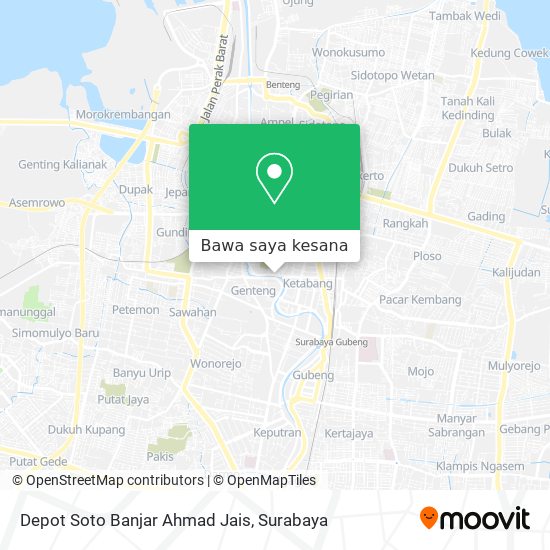 Peta Depot Soto Banjar Ahmad Jais