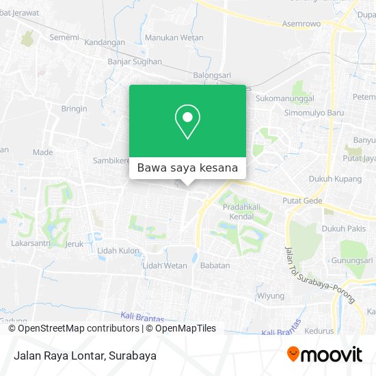 Peta Jalan Raya Lontar