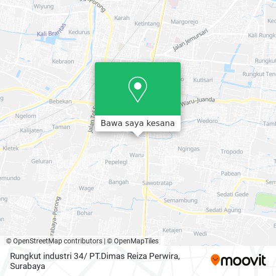 Peta Rungkut industri 34/ PT.Dimas Reiza Perwira