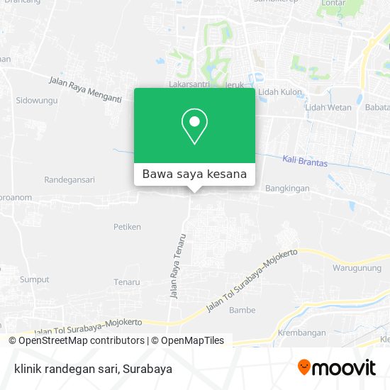 Peta klinik randegan sari