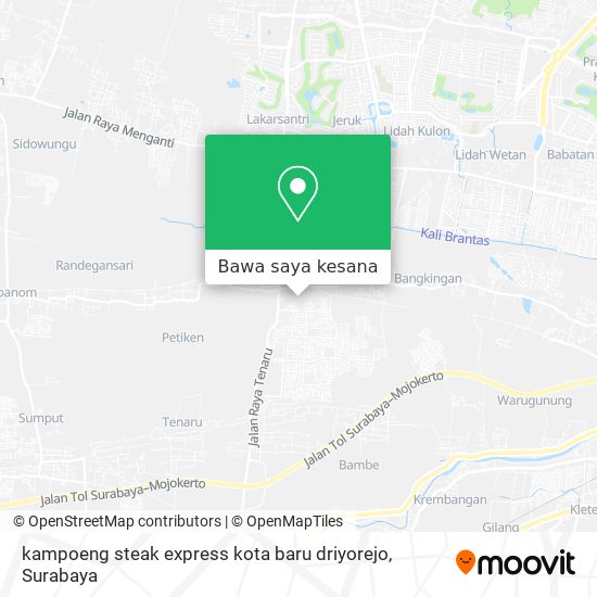 Peta kampoeng steak express kota baru driyorejo