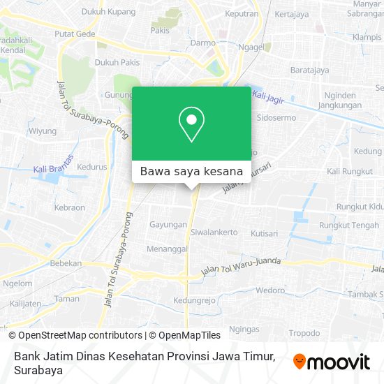 Peta Bank Jatim Dinas Kesehatan Provinsi Jawa Timur
