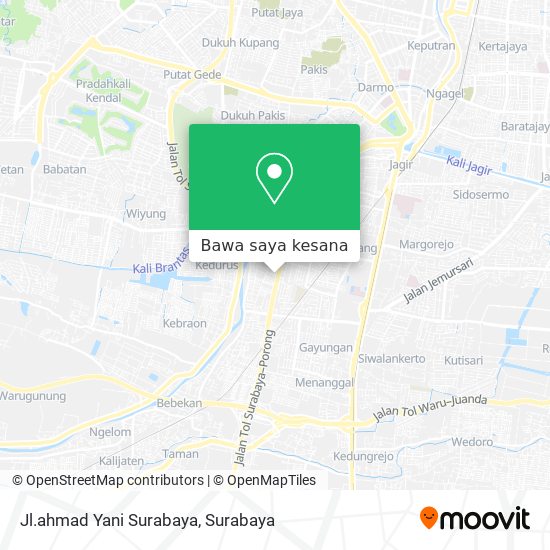 Peta Jl.ahmad Yani Surabaya