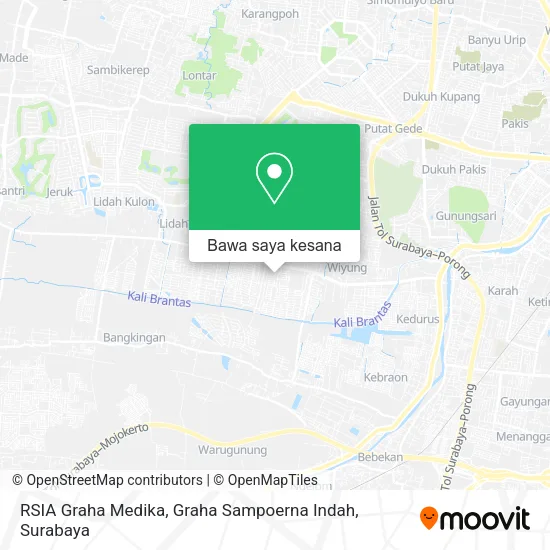Peta RSIA Graha Medika, Graha Sampoerna Indah