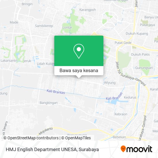Peta HMJ English Department UNESA
