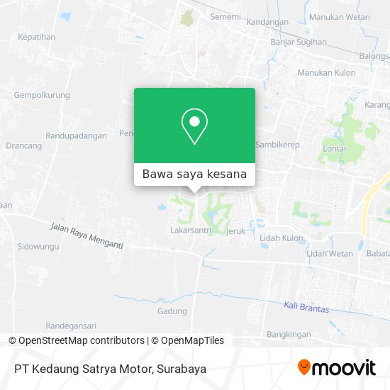 Peta PT Kedaung Satrya Motor
