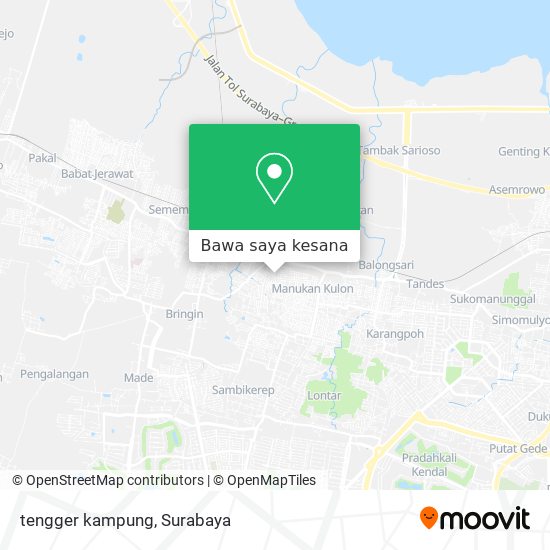 Peta tengger kampung