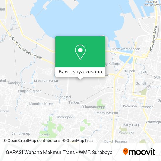Peta GARASI Wahana Makmur Trans - WMT