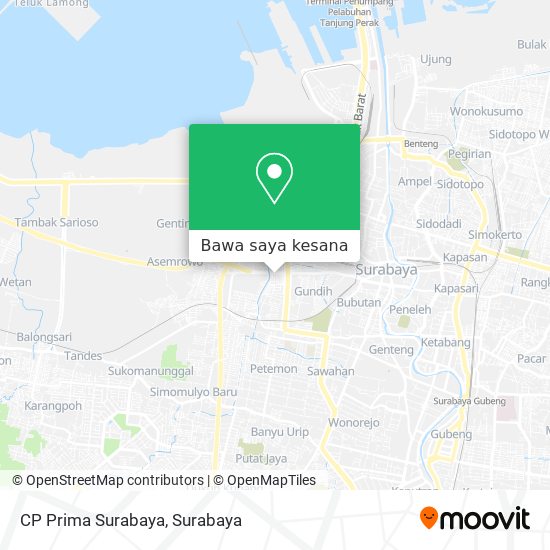 Peta CP Prima Surabaya