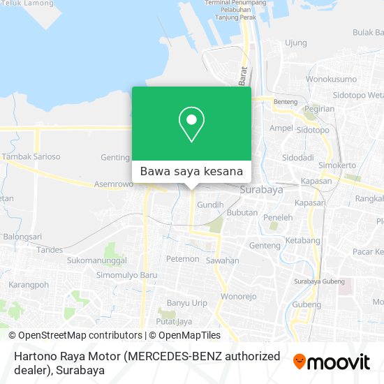 Peta Hartono Raya Motor (MERCEDES-BENZ authorized dealer)