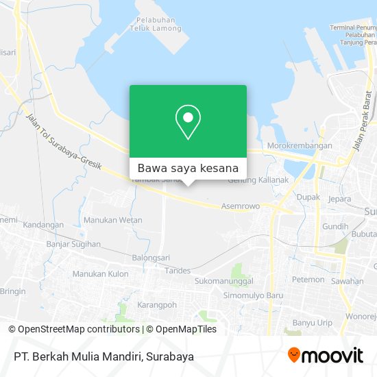 Peta PT. Berkah Mulia Mandiri