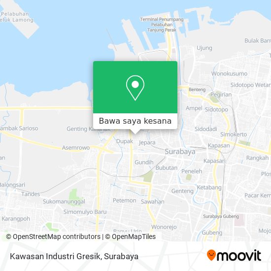 Peta Kawasan Industri Gresik