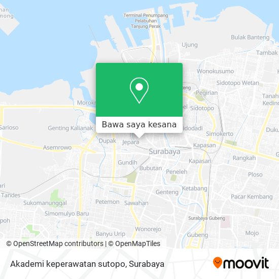 Peta Akademi keperawatan sutopo