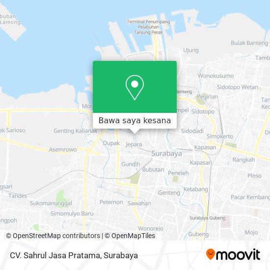 Peta CV. Sahrul Jasa Pratama
