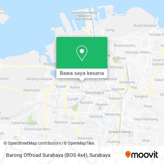 Peta Barong Offroad Surabaya (BOS 4x4)