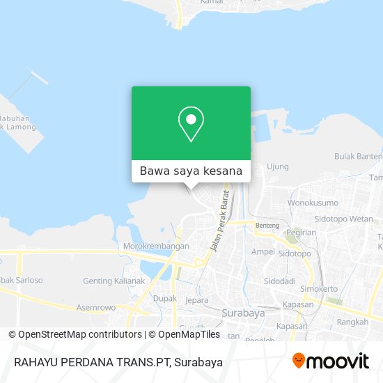 Peta RAHAYU PERDANA TRANS.PT