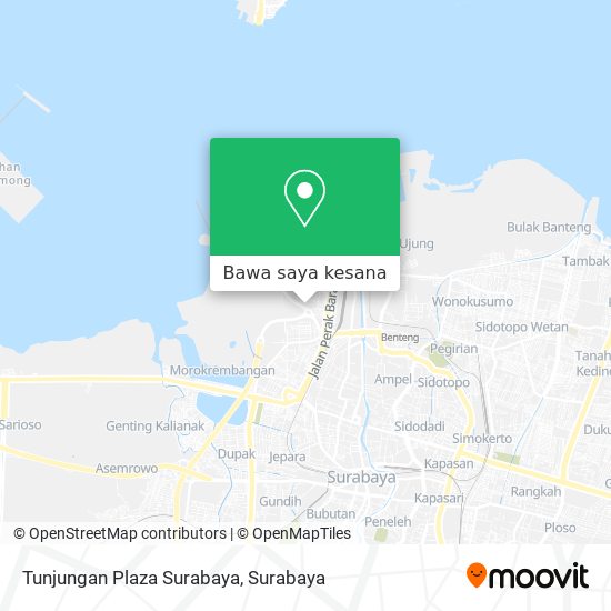 Peta Tunjungan Plaza Surabaya