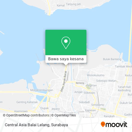 Peta Central Asia Balai Lelang