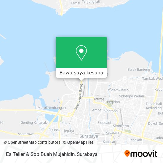 Peta Es Teller & Sop Buah Mujahidin