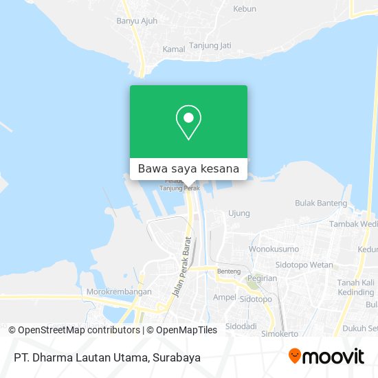 Peta PT. Dharma Lautan Utama