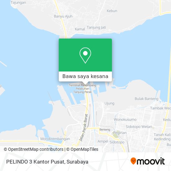 Peta PELINDO 3 Kantor Pusat