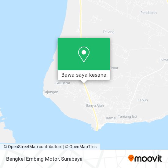 Peta Bengkel Embing Motor