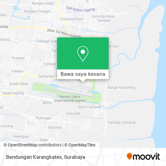 Peta Bendungan Karangkates