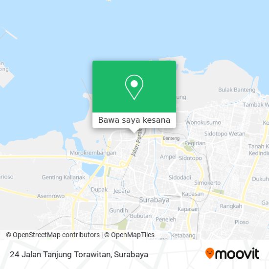 Peta 24 Jalan Tanjung Torawitan