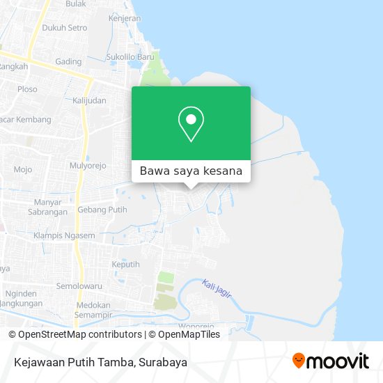 Peta Kejawaan Putih Tamba