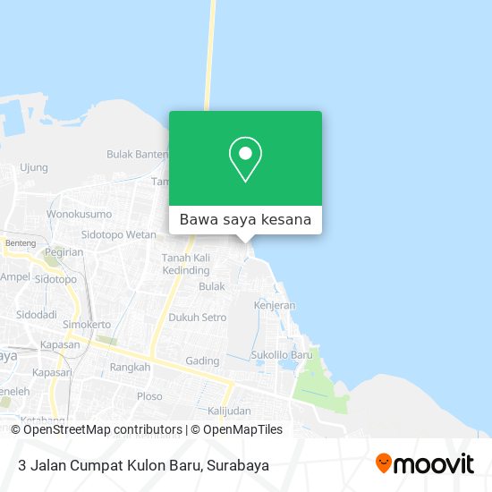 Peta 3 Jalan Cumpat Kulon Baru