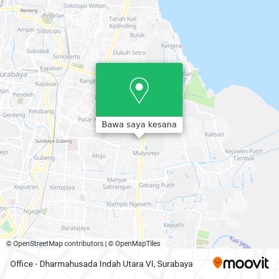 Peta Office - Dharmahusada Indah Utara VI