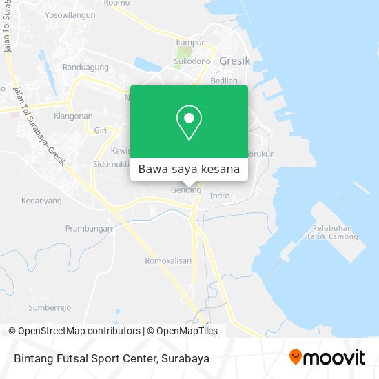 Peta Bintang Futsal Sport Center