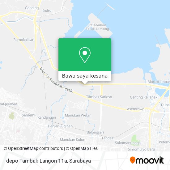 Peta depo Tambak Langon 11a