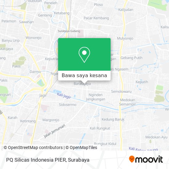 Peta PQ Silicas Indonesia PIER