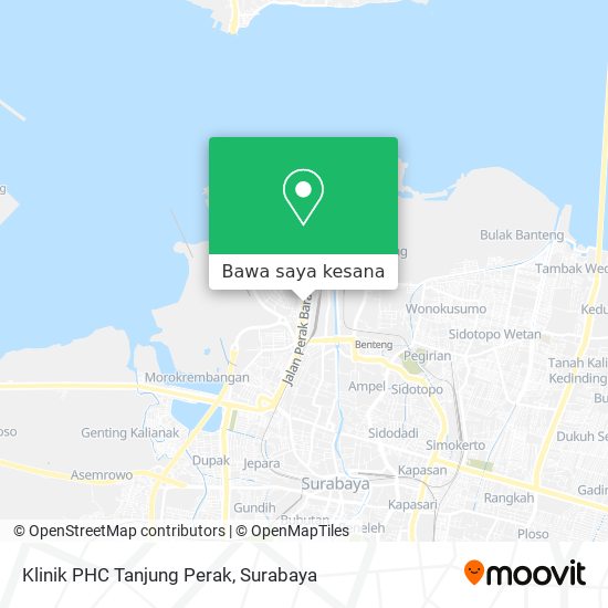 Peta Klinik PHC Tanjung Perak