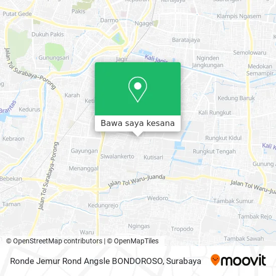 Peta Ronde Jemur Rond Angsle BONDOROSO