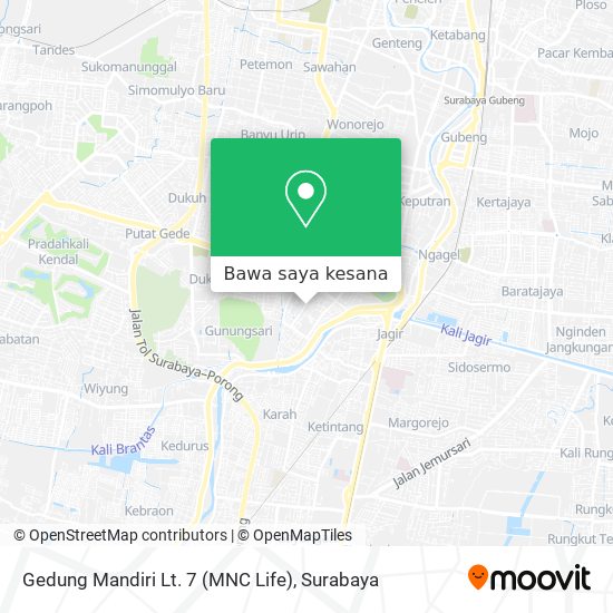Peta Gedung Mandiri Lt. 7 (MNC Life)