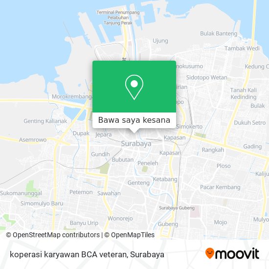 Peta koperasi karyawan BCA veteran