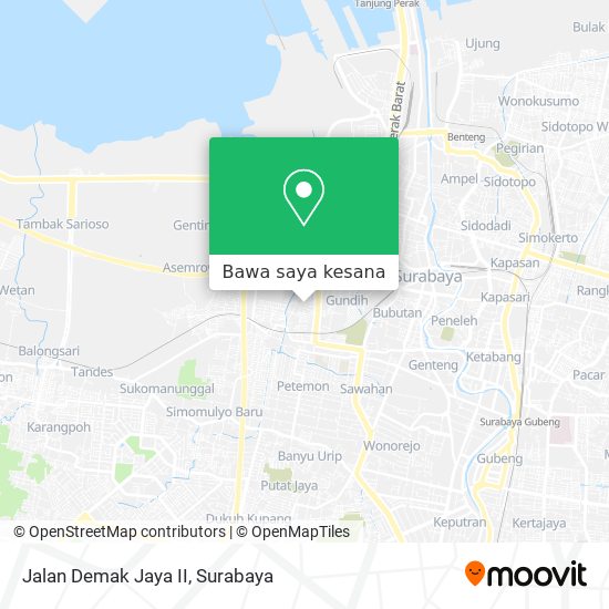 Peta Jalan Demak Jaya II