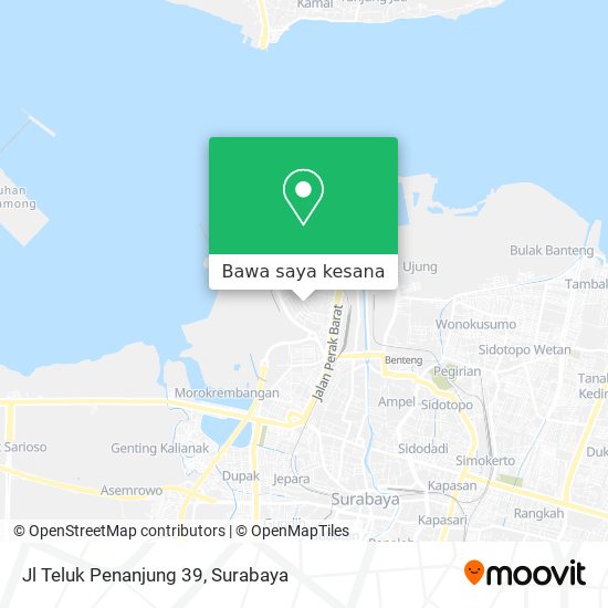 Peta Jl Teluk Penanjung 39