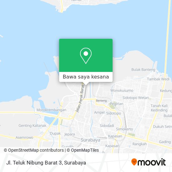 Peta Jl. Teluk Nibung Barat 3