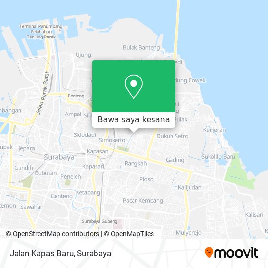 Peta Jalan Kapas Baru