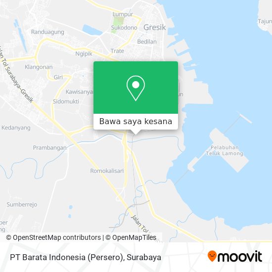 Peta PT Barata Indonesia (Persero)