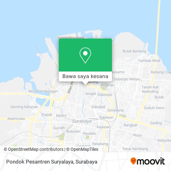 Peta Pondok Pesantren Suryalaya
