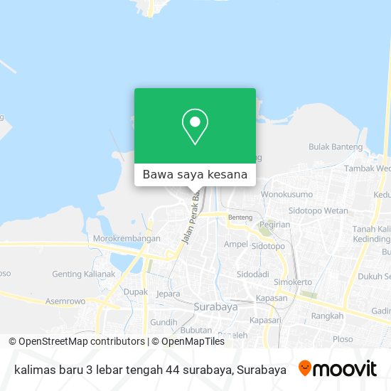 Peta kalimas baru 3 lebar tengah 44 surabaya