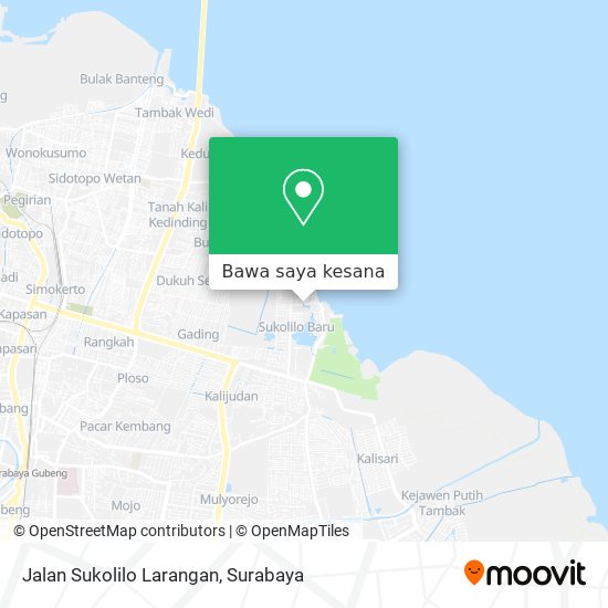 Peta Jalan Sukolilo Larangan