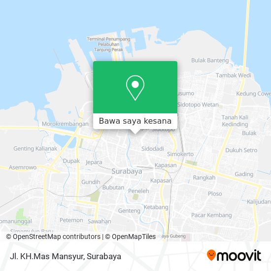 Peta Jl. KH.Mas Mansyur