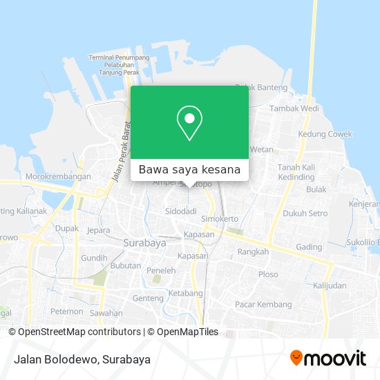Peta Jalan Bolodewo