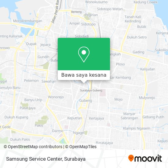 Peta Samsung Service Center