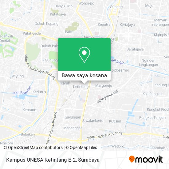 Peta Kampus UNESA Ketintang E-2